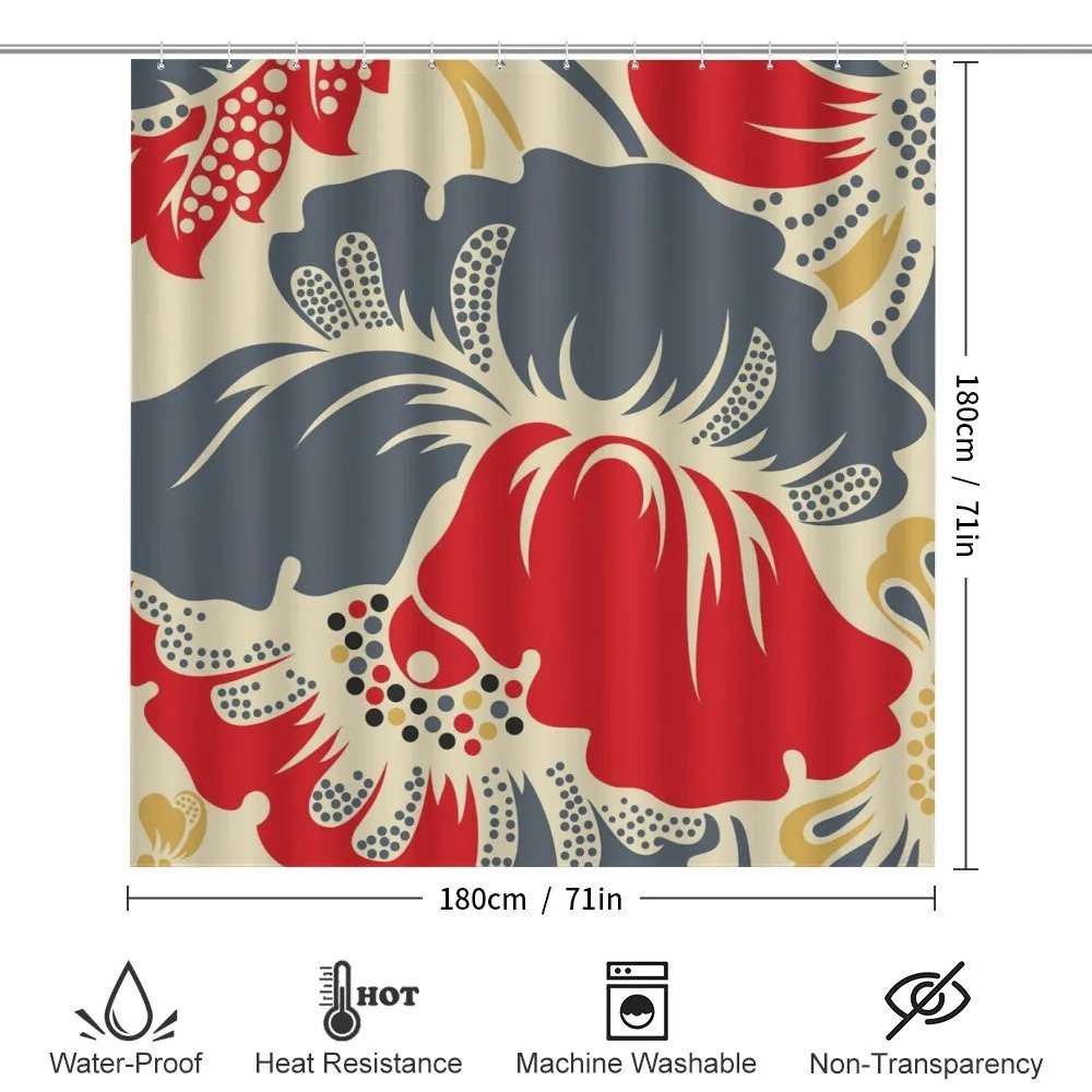 Abstract Chinese Floral — Detail 2