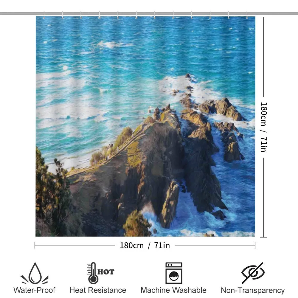 Austalian Cliffs by Sea — Detail 2