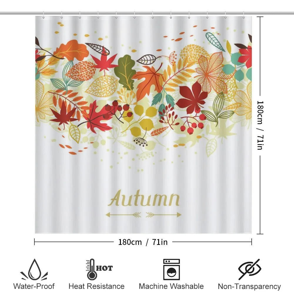 Autumn Leaves Border — Detail 2