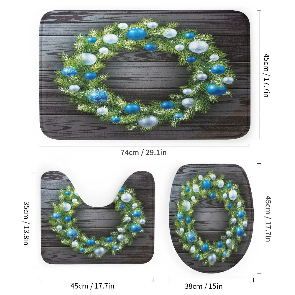 Blue Tone Balls Garland — Detail 1