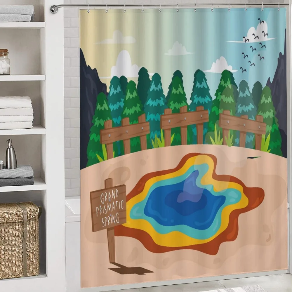 Cartoon Prismatic Spring — Detail 4