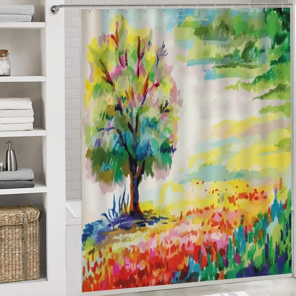 Colorful Rural Scenery — Detail 4