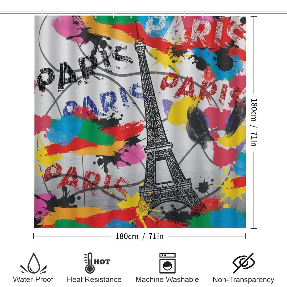 Contemporary Eiffel Tower Art — Detail 2
