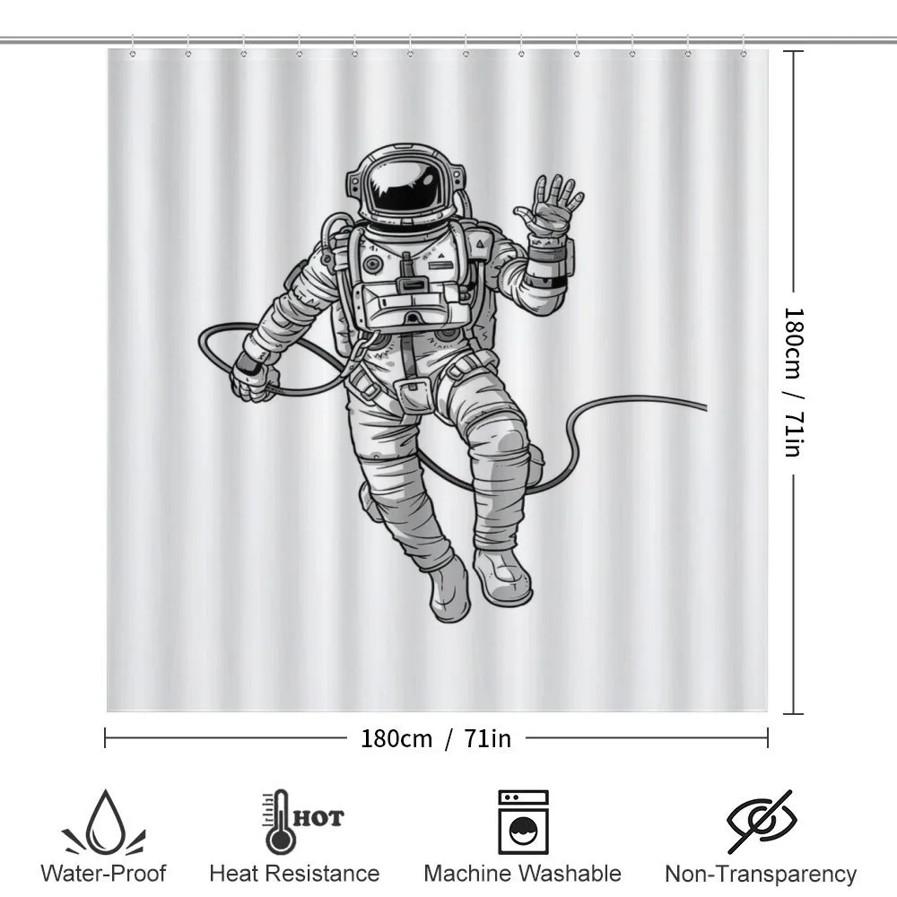 Cosmonaut Waving Hand — Detail 2