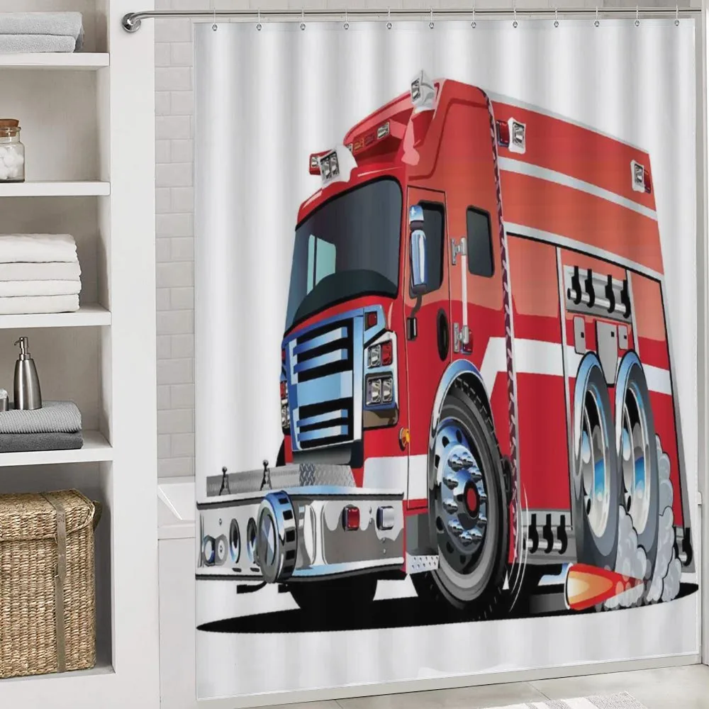 Fire Truck Rescue Team — Detail 4