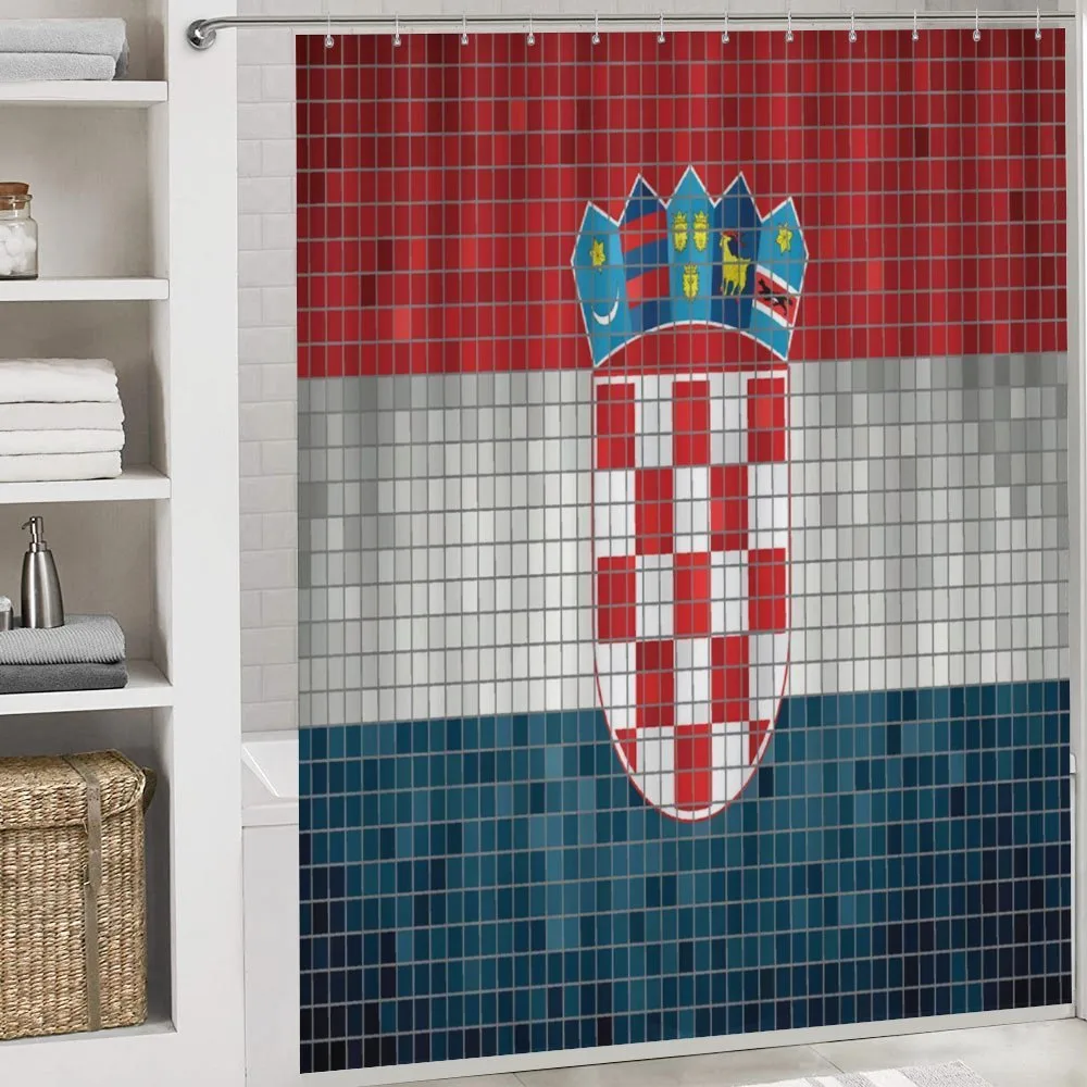 Flag with Mosaic Squares — Detail 4