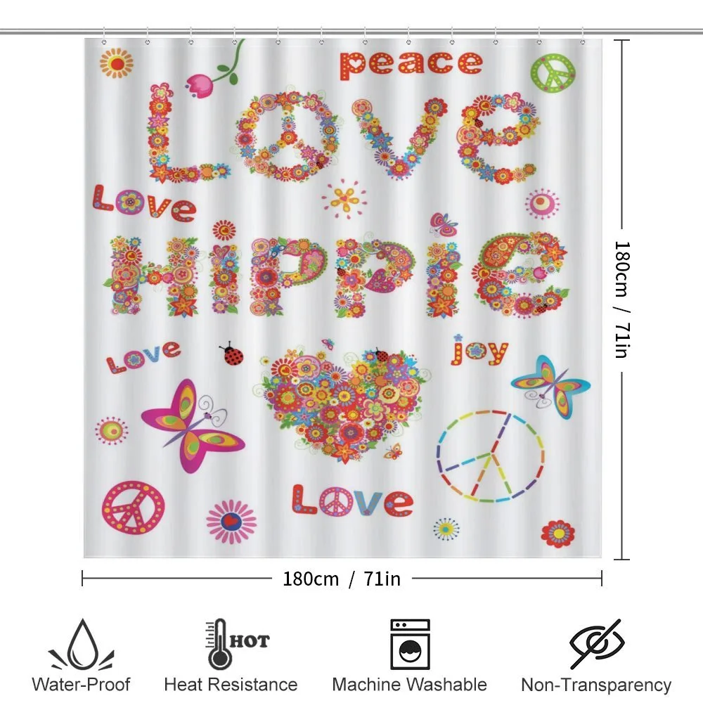 Love Hippie Vivid Floral — Detail 2
