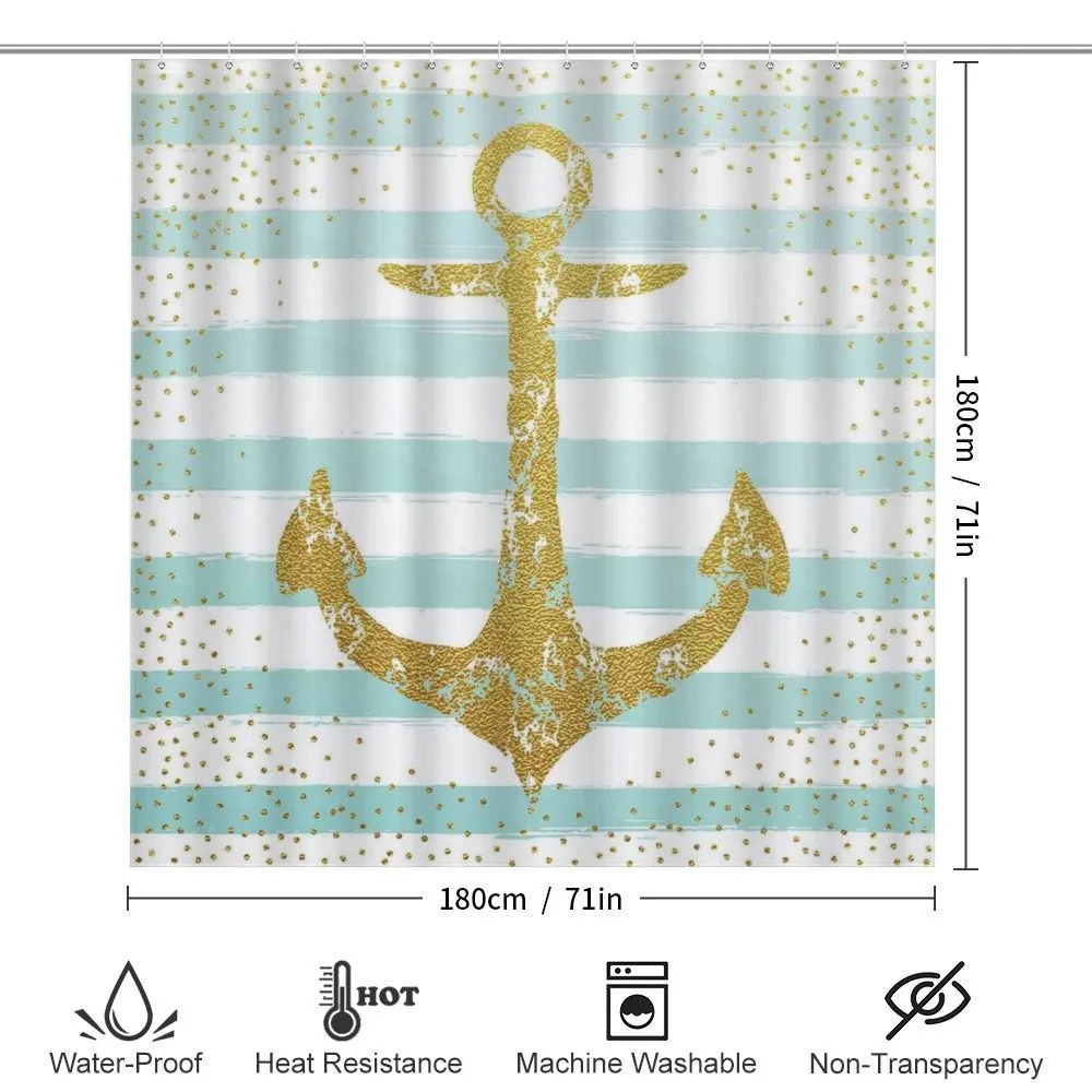 Marine Golden Anchor — Detail 2