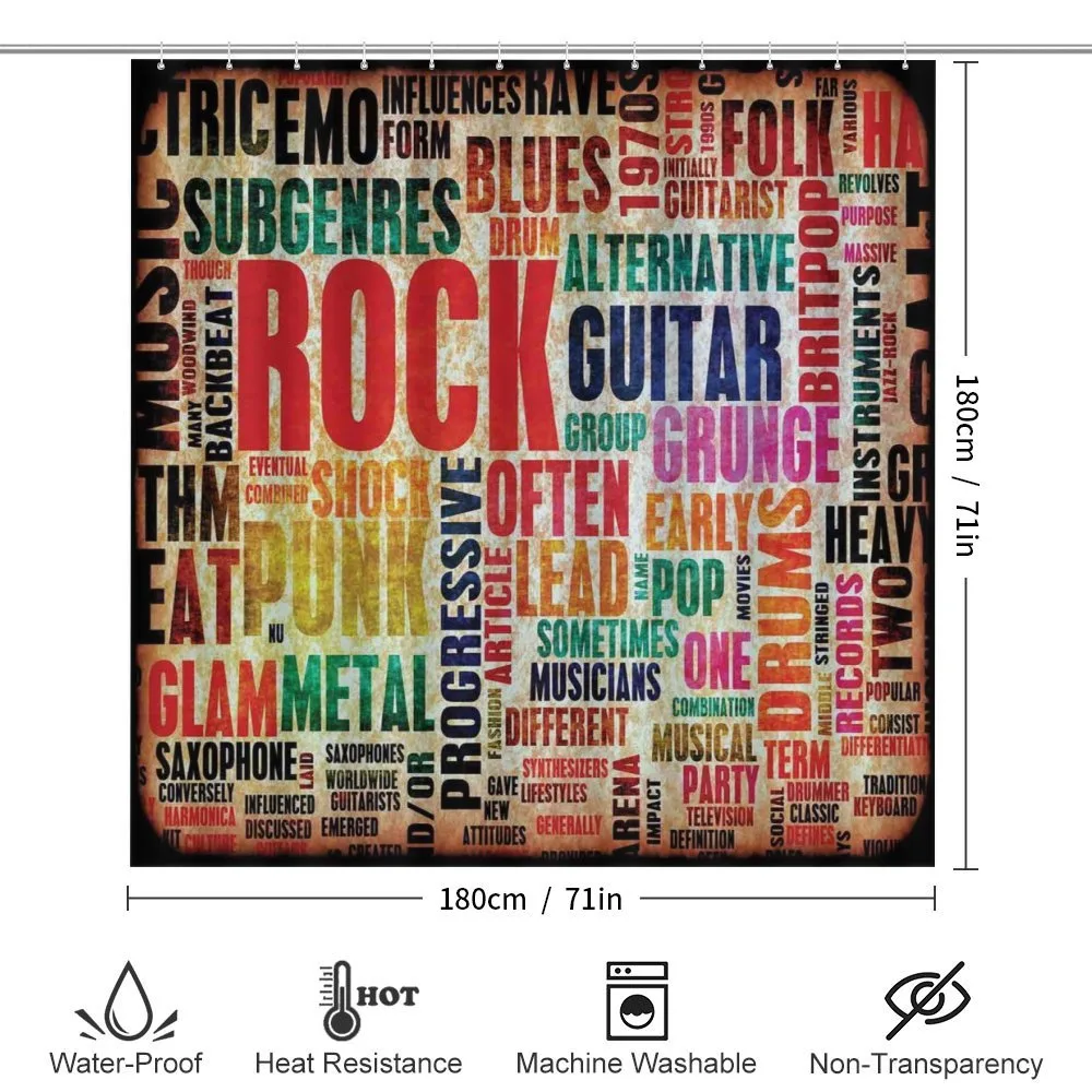 Music Rock 'n' Roll Poster — Detail 2