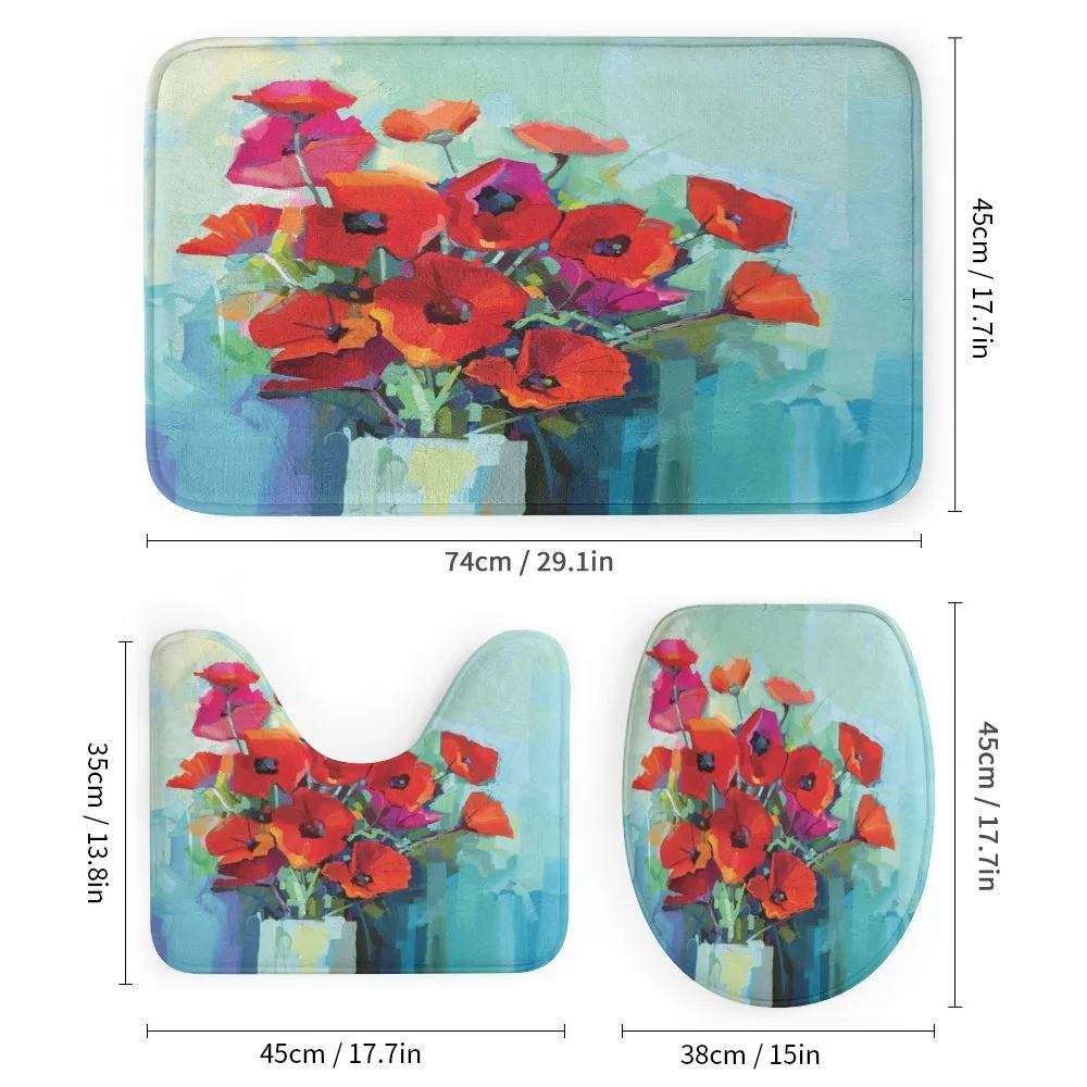Poppy Flowers in Vase — Detail 1