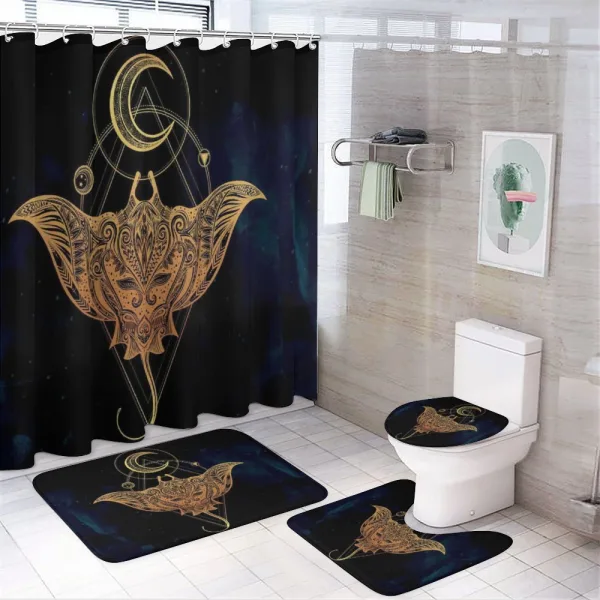 Science on a shower curtain