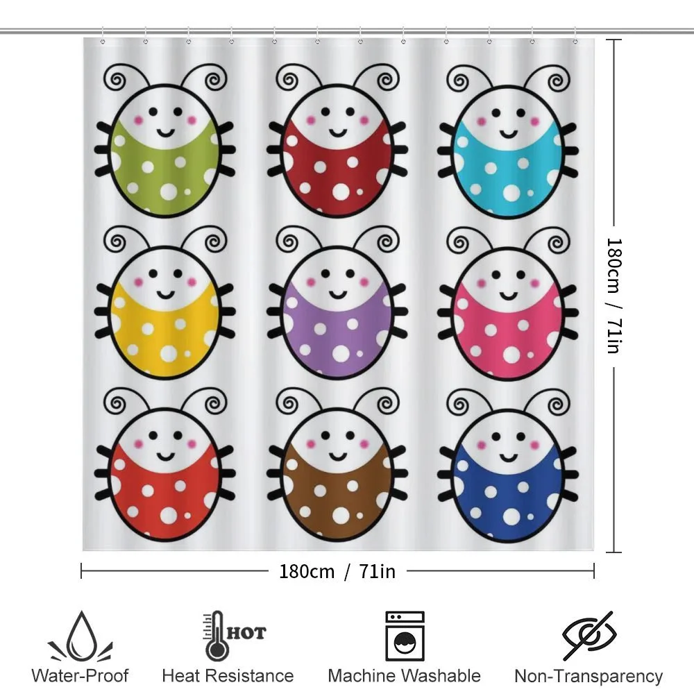 Smiling Ladybugs Set — Detail 2