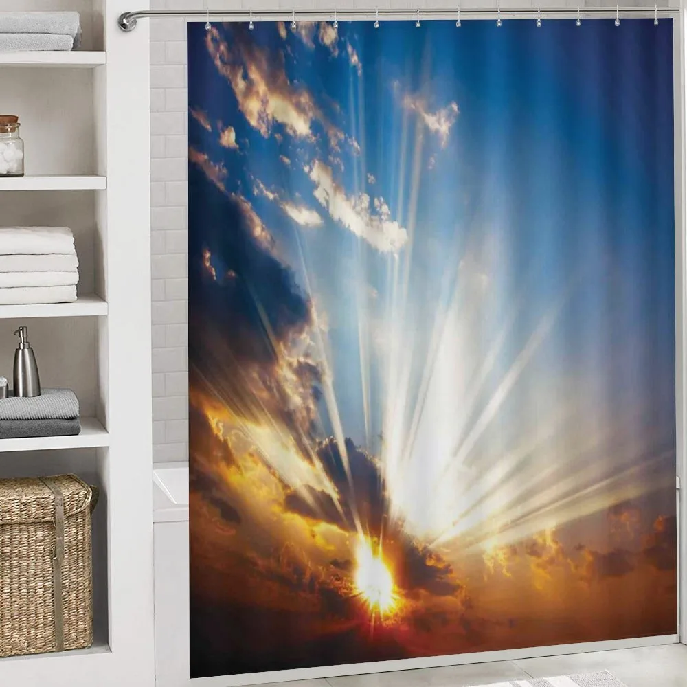 Sunbeams in Sky Scenery — Detail 4