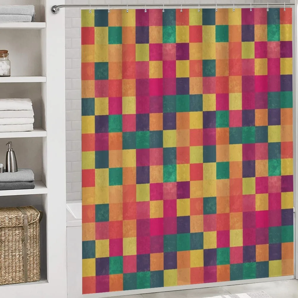 Vintage Colorful Squares — Detail 4