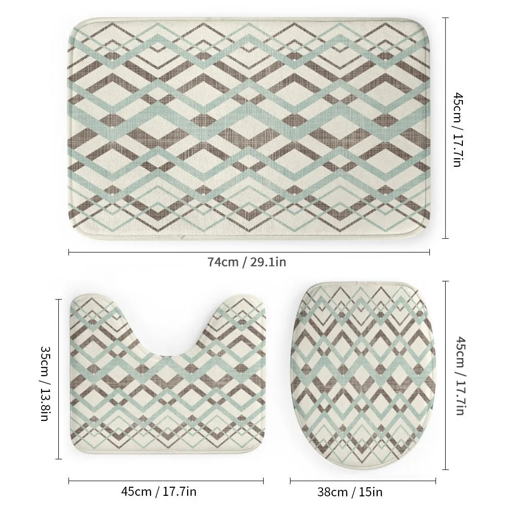 Vintage Zigzag Lines — Detail 1