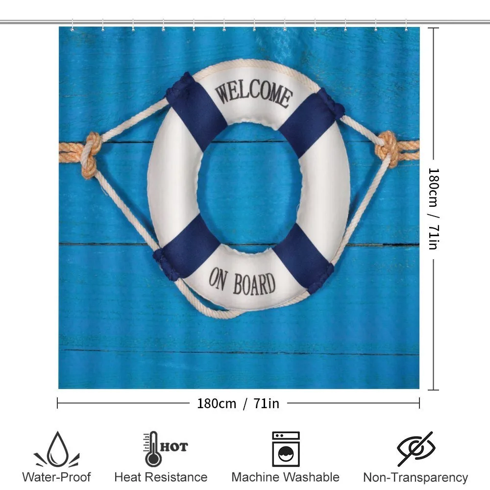 Welcome on Board Sign — Detail 2