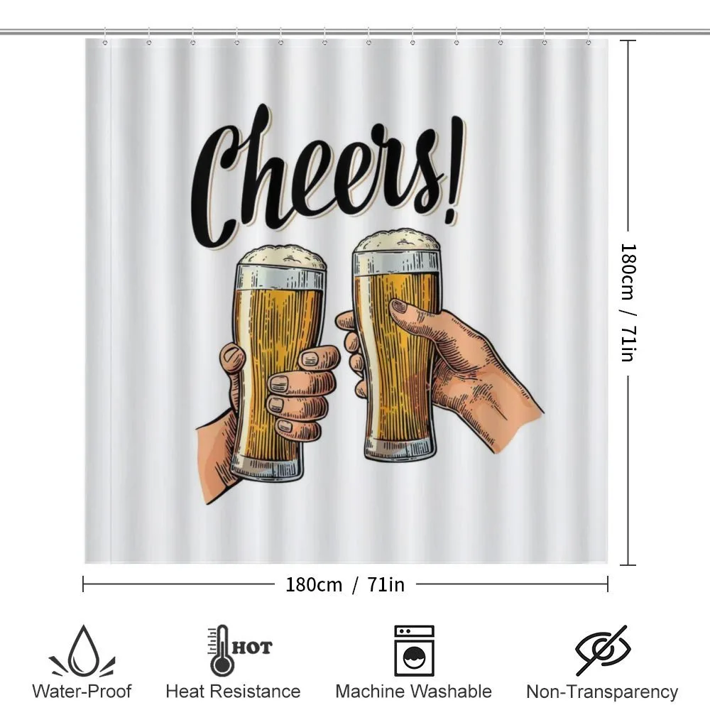 2 Hands Beer Cheers — Detail 2