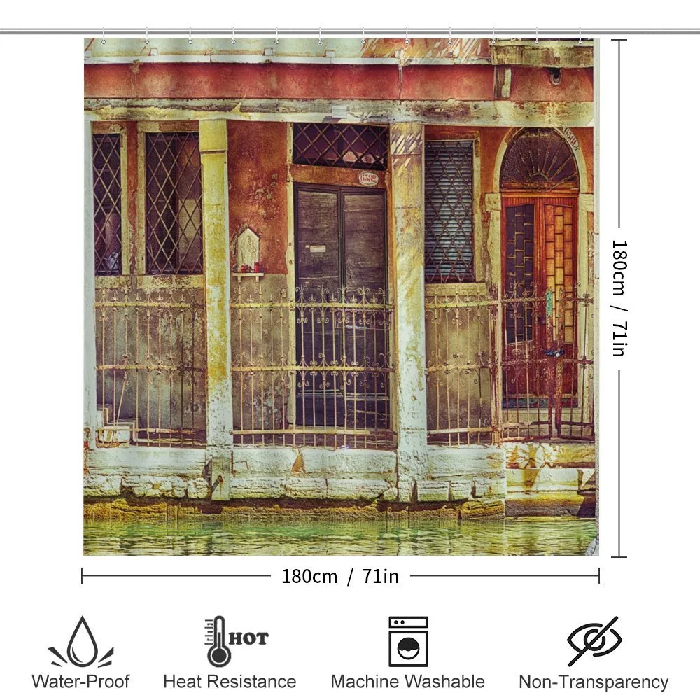 Aged Italian Building — Detail 2