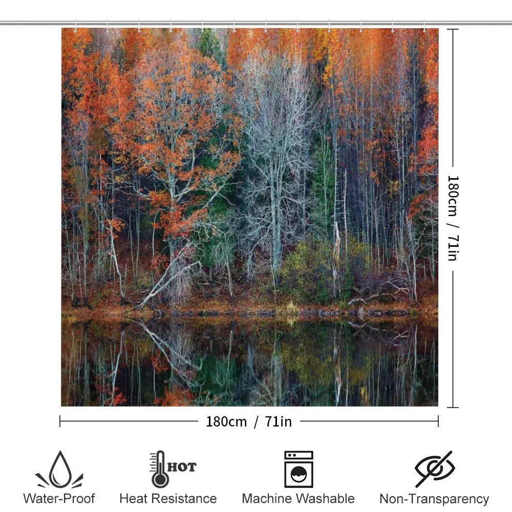 Forest River Autumn — Detail 2