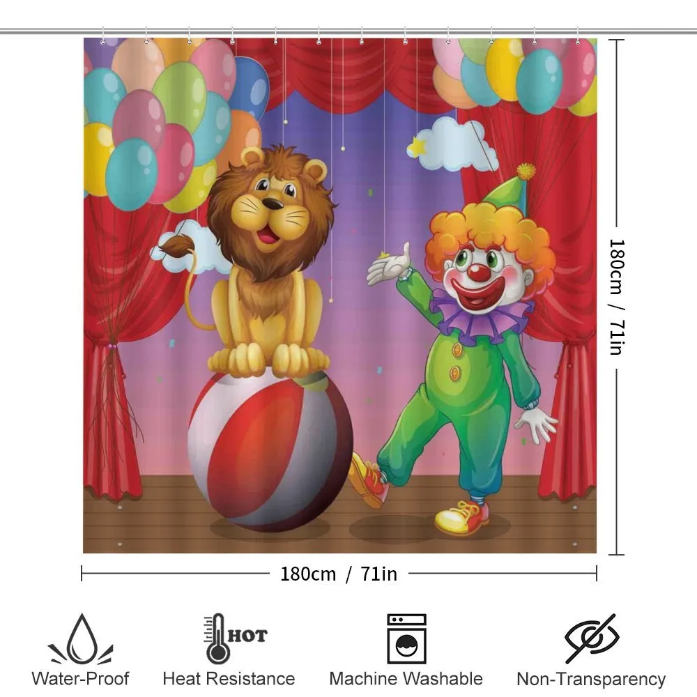 Lion Clown Performance — Detail 2