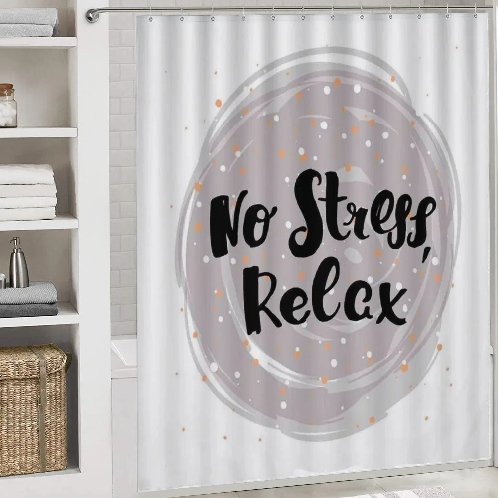 No Stress Relax Lettering — Detail 4