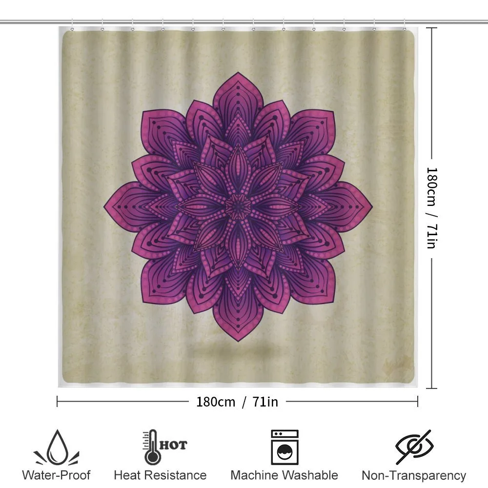 Purple Retro Motif — Detail 2