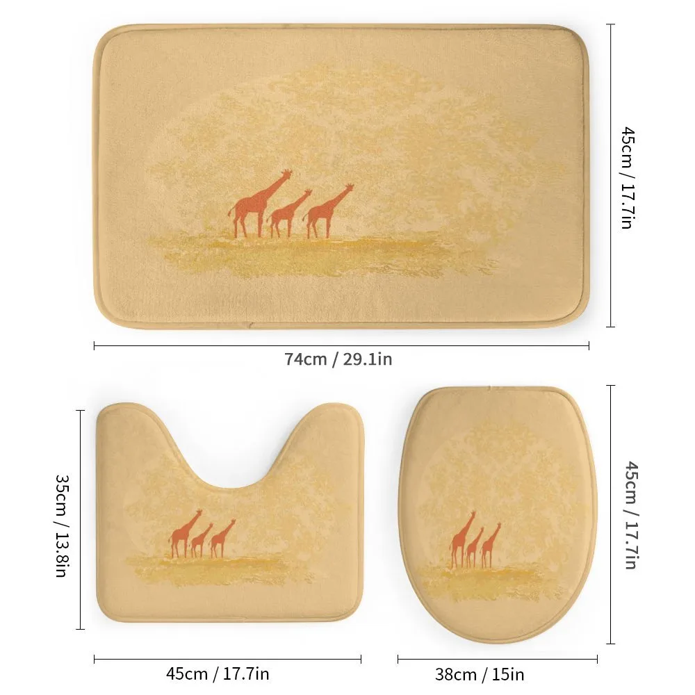 Retro Safari Giraffes — Detail 1