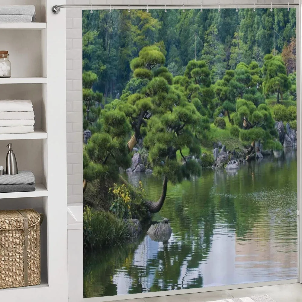 River Landscape Trees — Detail 4
