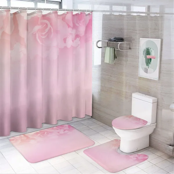 Roses Bridal Art on a shower curtain