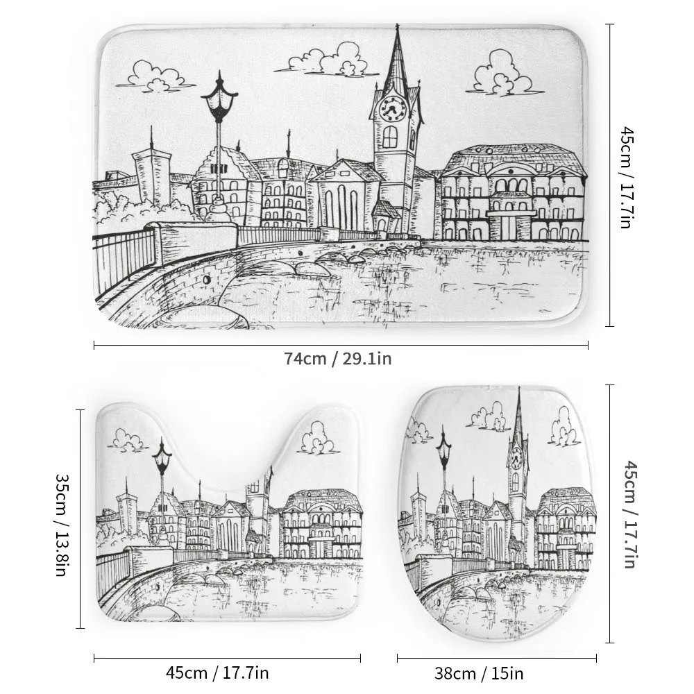 Sketch Style Zurich — Detail 1