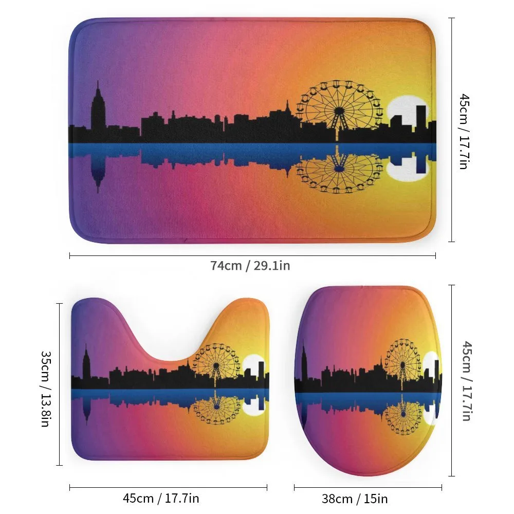 Skyline at Sunset — Detail 1