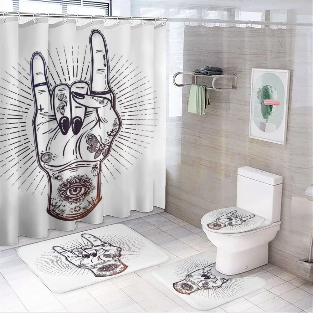 Tattooed Hand Raised — Your design