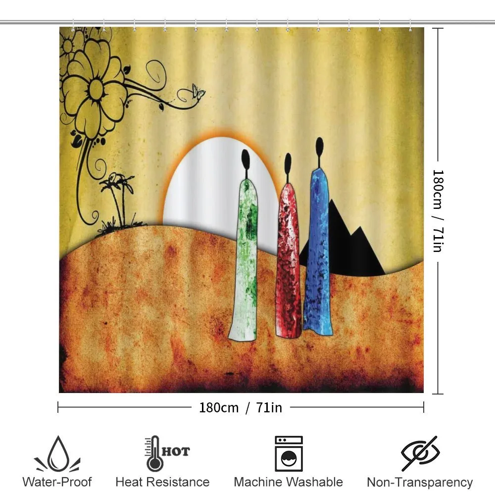 Tribe Facing Sunrise — Detail 2