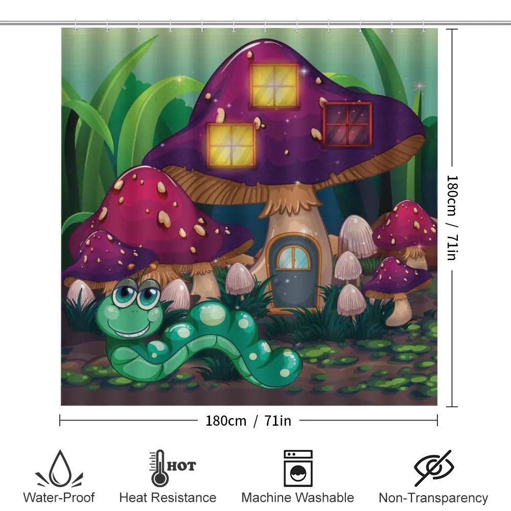 Worm Mushroom House — Detail 2