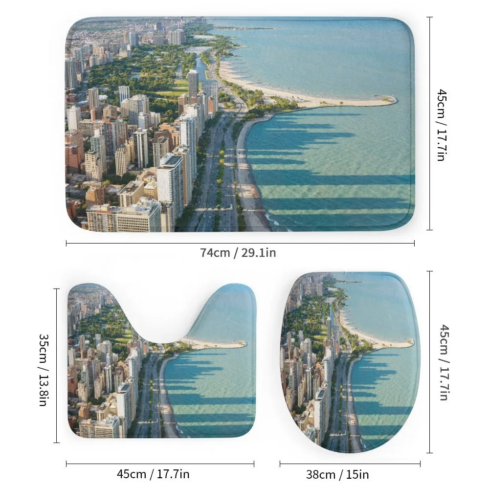 Aerial Vista Chicago City — Detail 1