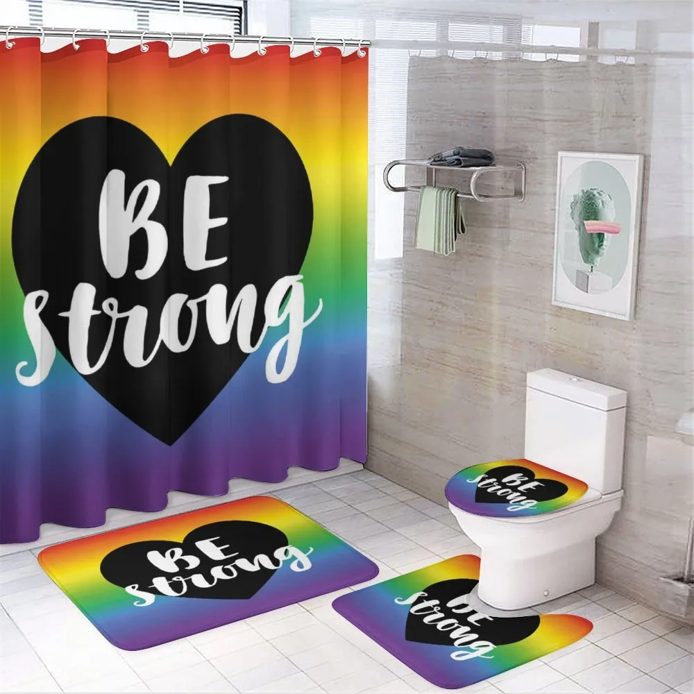 Be Strong Slogan Heart — Your design