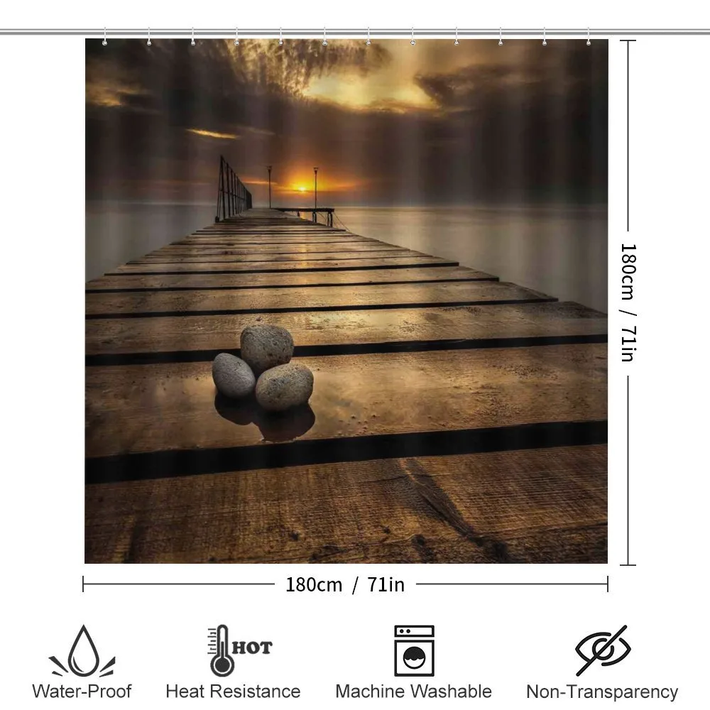Black Sea at Dusk Pier — Detail 2