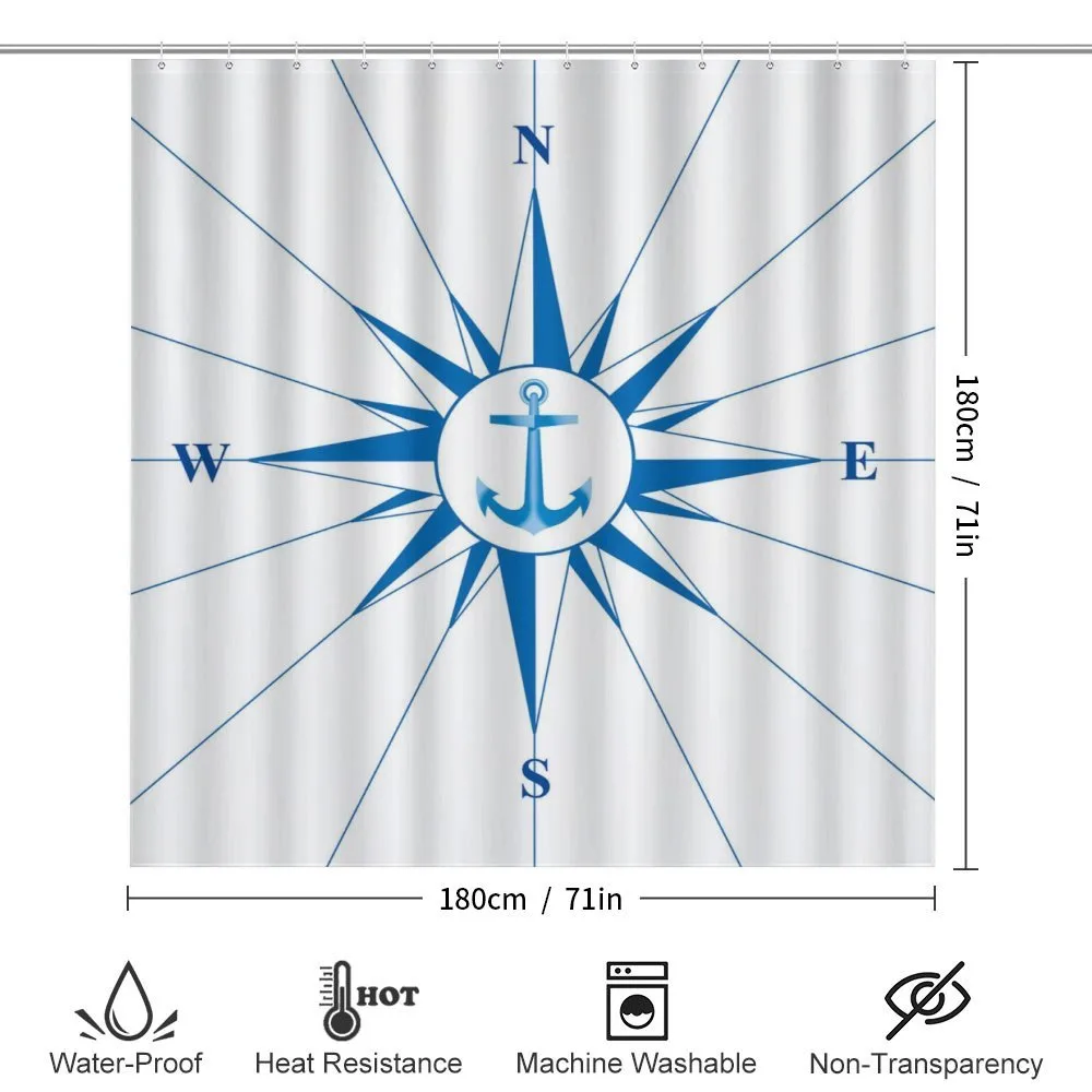 Blue Windrose Anchor — Detail 2