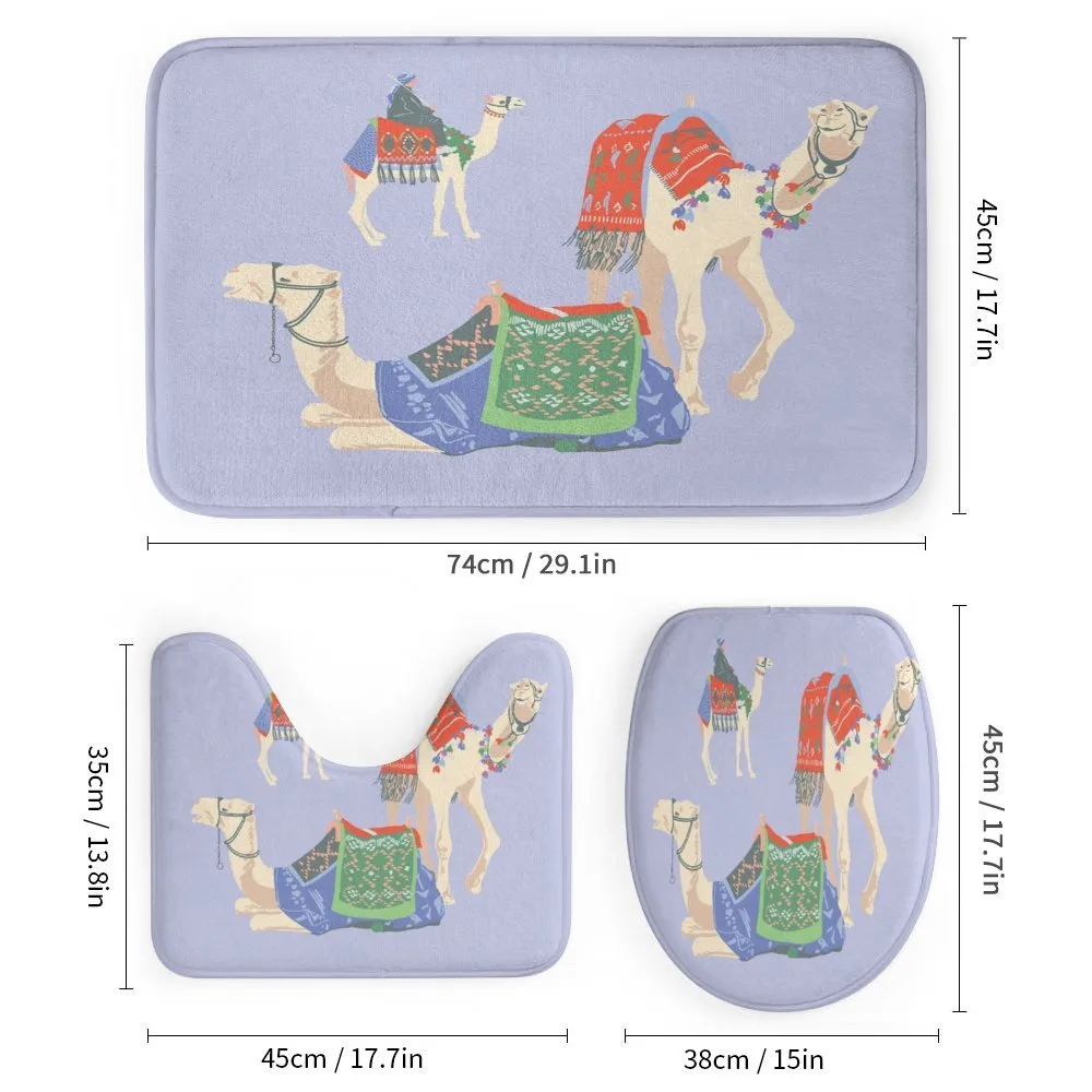 Camels with Rugs — Detail 1