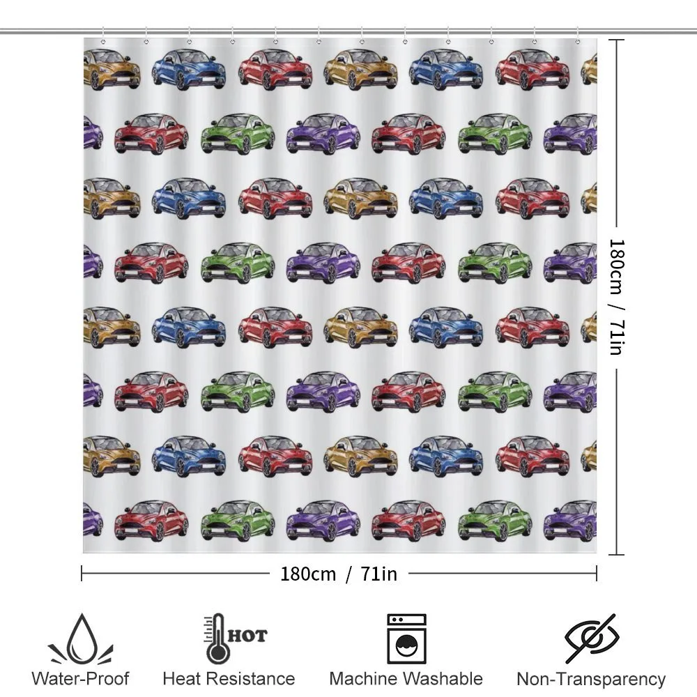 Colorful Fast Sports Car — Detail 2
