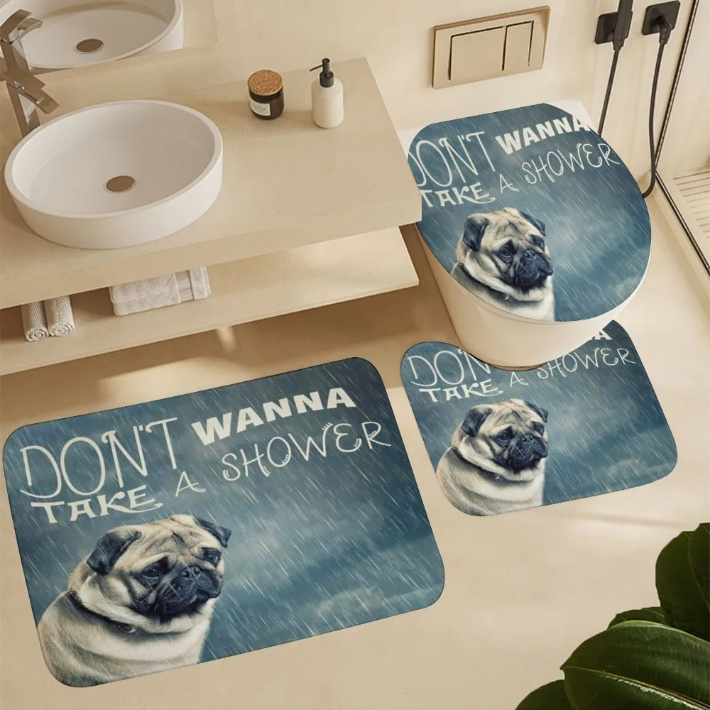 Dont Wanna Take Shower Pug — Detail 5