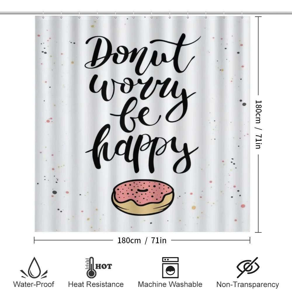 Donut Worry Words Stains — Detail 2