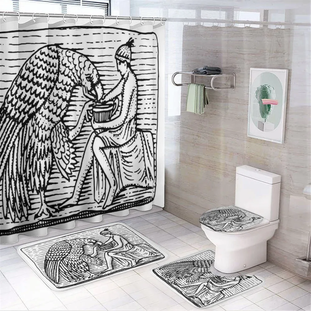 Greek Man and Eagle — Your design