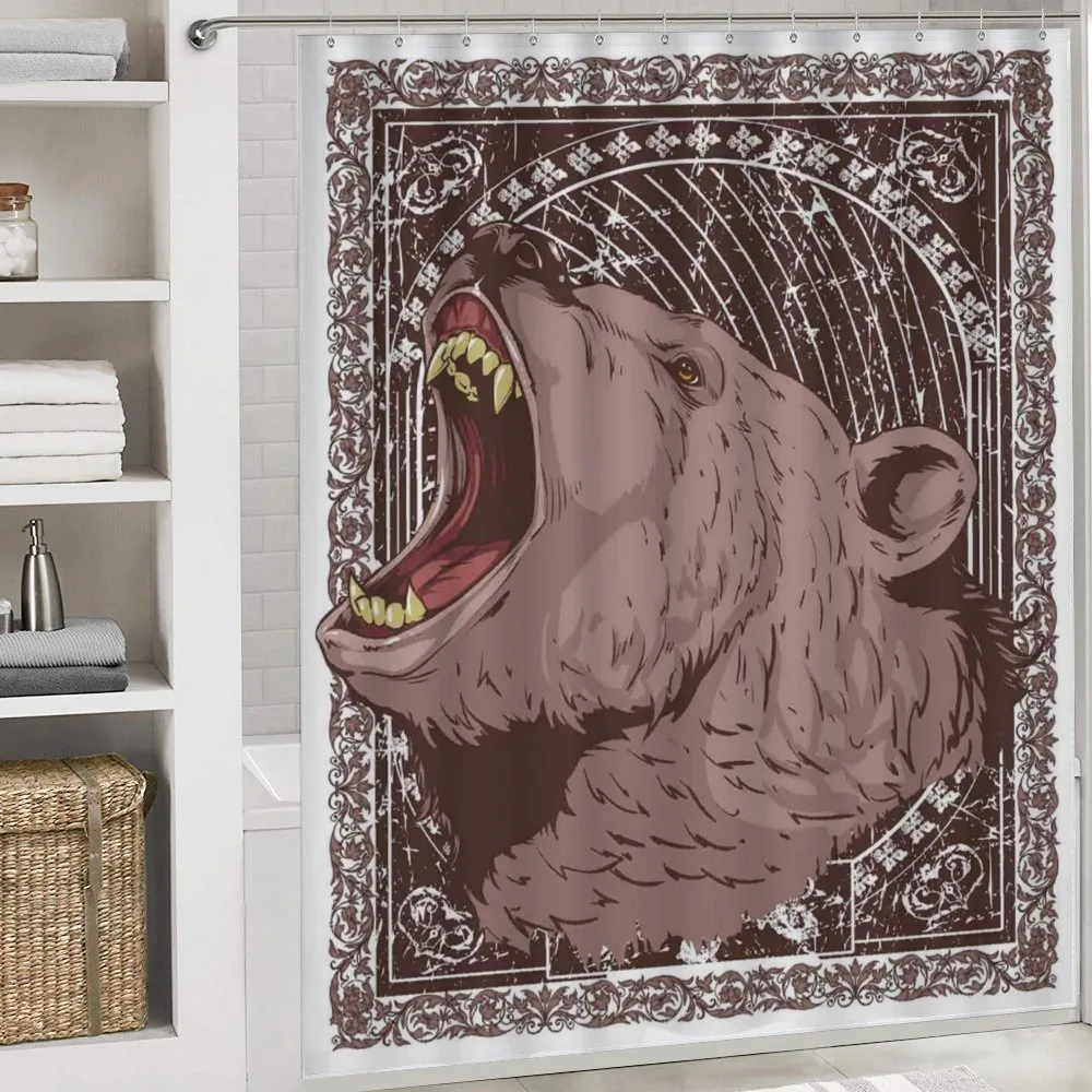Growling Grizzly Bear — Detail 4