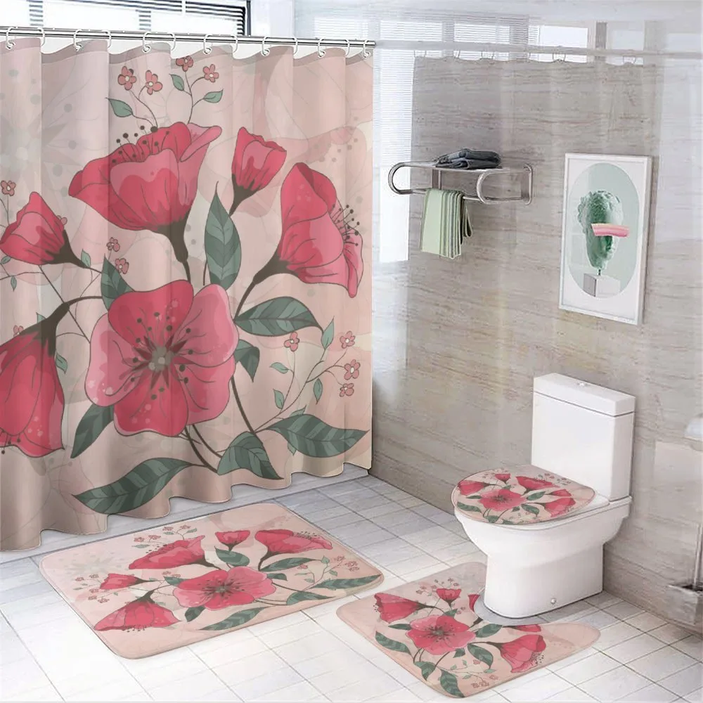 Pink Romantic Flowers — Your design