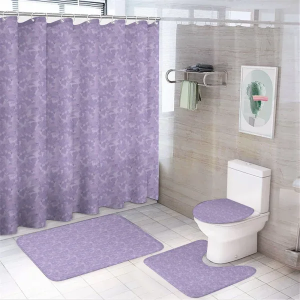 Romantic Syringa Garden on a shower curtain