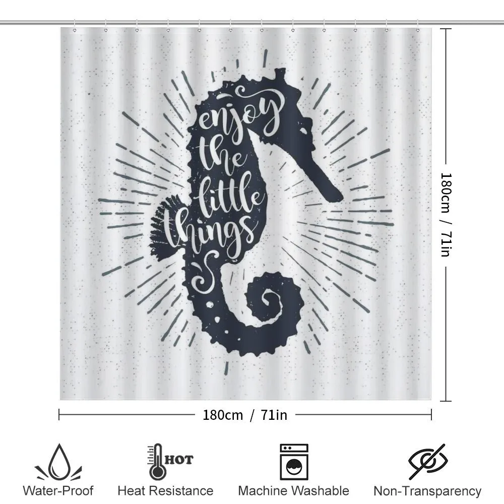 Uplifting Phrase Seahorse — Detail 2