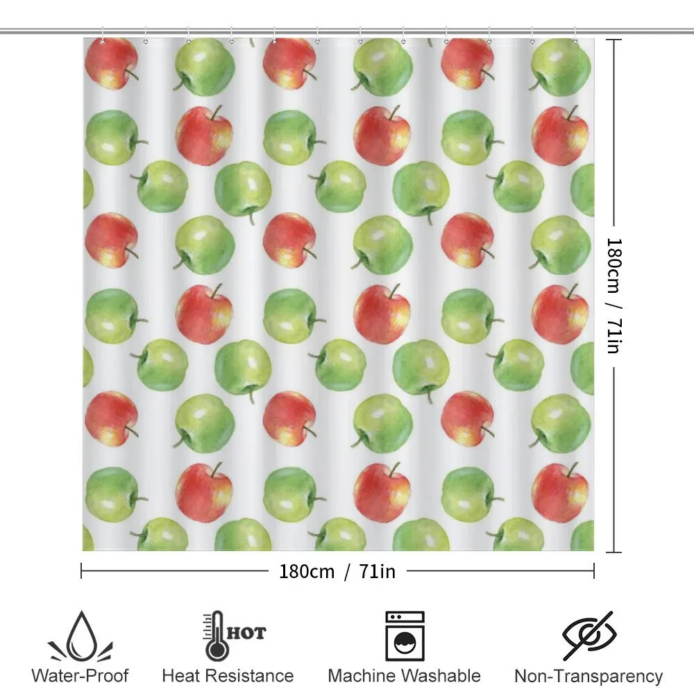 Watercolor Fruit Pattern — Detail 2