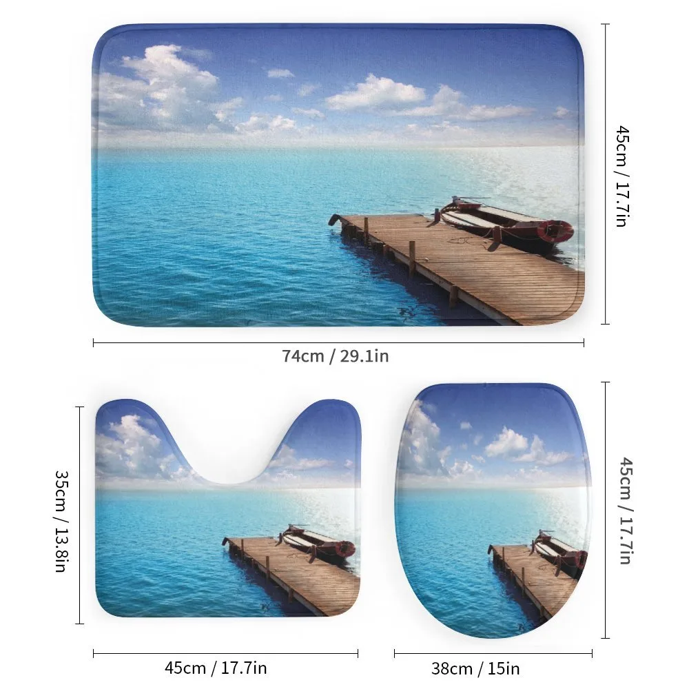 Wooden Deck on a Lake — Detail 1