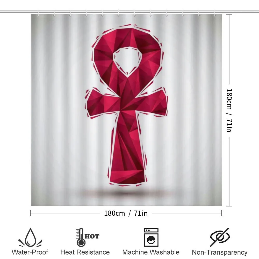 Ankh Symbol with 3D Effect — Detail 2